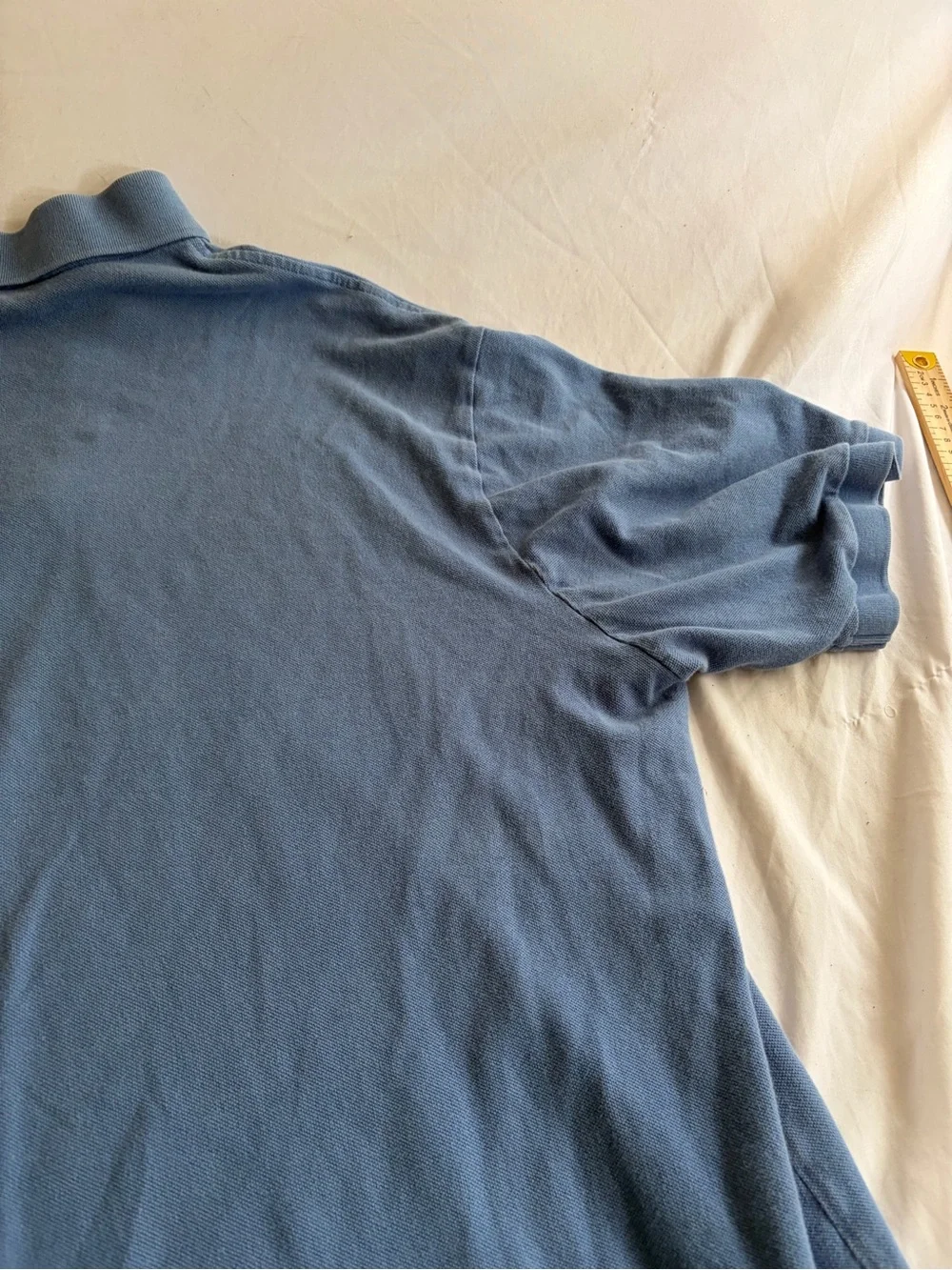 Ralph Lauren Men’s Short Sleeve Polo in Pale Blue w Embroidered Pony Size 2XLT